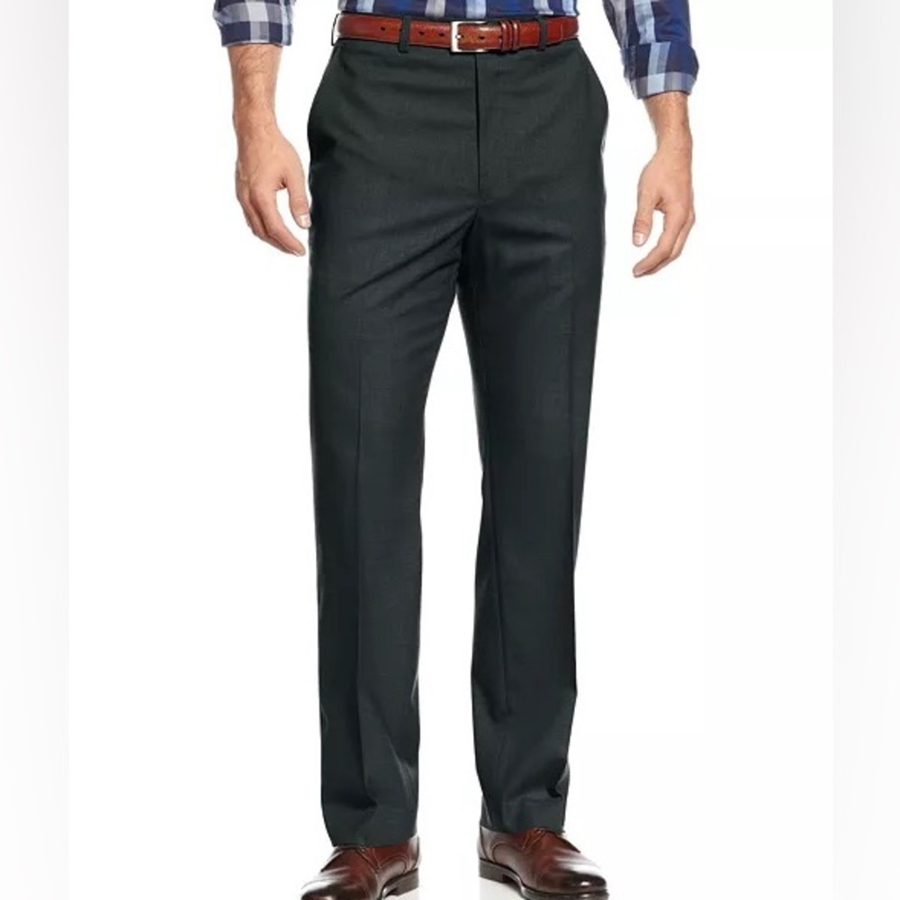 MICHAEL KORS Mens Charcoal Suit Pants